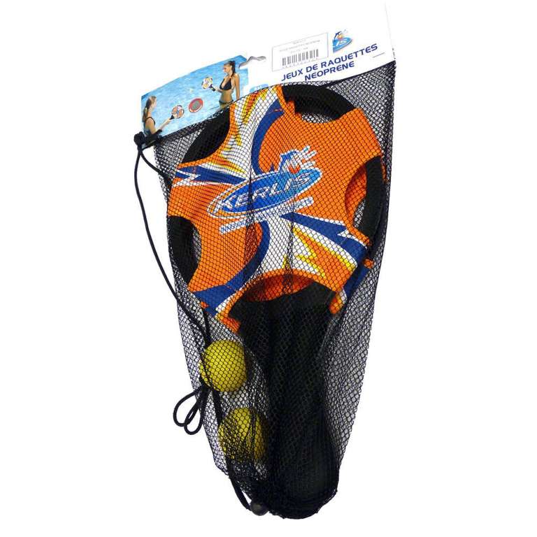 JEU DE RAQUETTES NÉOPRÈNE
