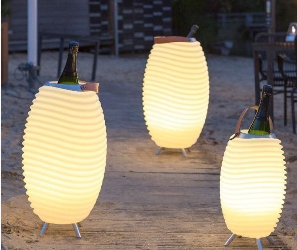Lampe Bluetooth avec enceinte musicale